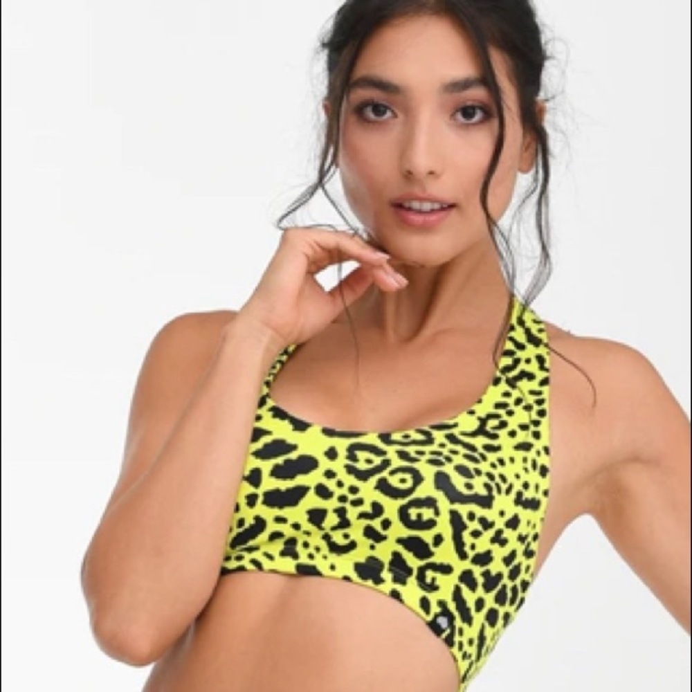 Booty by brabants leopard print sports bra